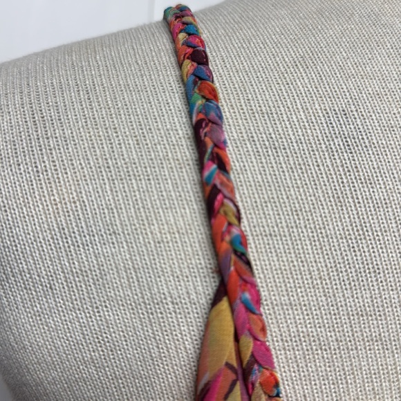 Jessica Simpson Pink Colorful Patterned  High Neck Mini Sundress Size Small - Picture 7 of 11